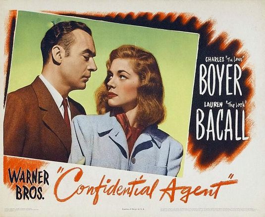 the movie poster: Confidential Agent (1945)