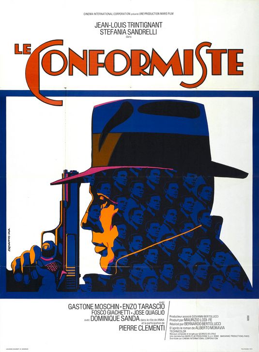 the movie poster: The Conformist (1970) ver2