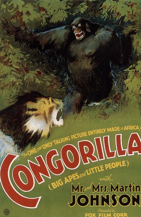 the movie poster: Congorilla (1932)