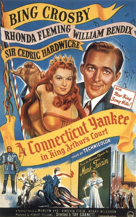 the movie poster: A Connecticut Yankee in King Arthur's Court (1949)