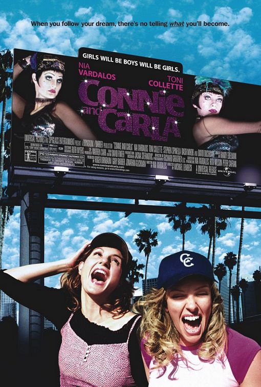 the movie poster: Connie and Carla (2004)