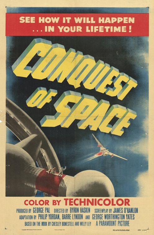 the movie poster: Conquest of Space (1955)