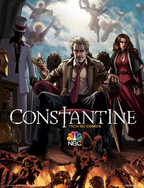 1000 piece jigsaw puzzle for tv poster: Constantine, ver2
