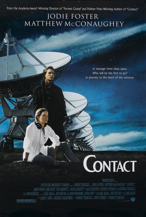 the movie poster: Contact (1997) ver2