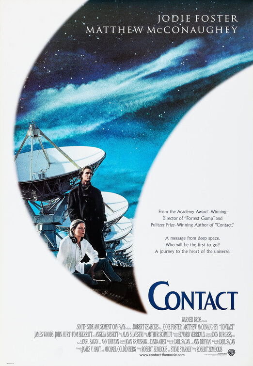 1000 piece jigsaw puzzle for the movie poster: Contact (1997) ver3