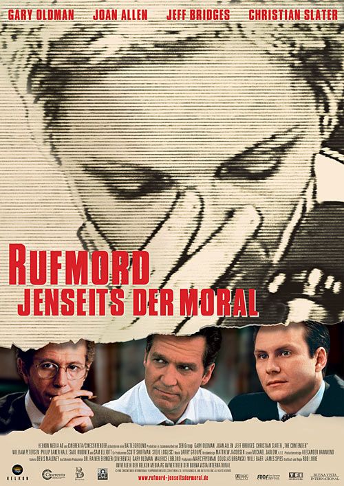 the movie poster: The Contender (2000) ver3