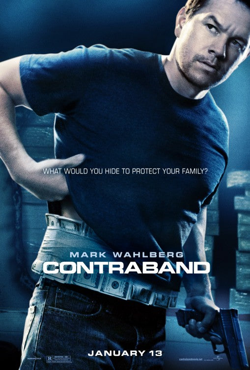 1000 piece jigsaw puzzle for the movie poster: Contraband (2012)
