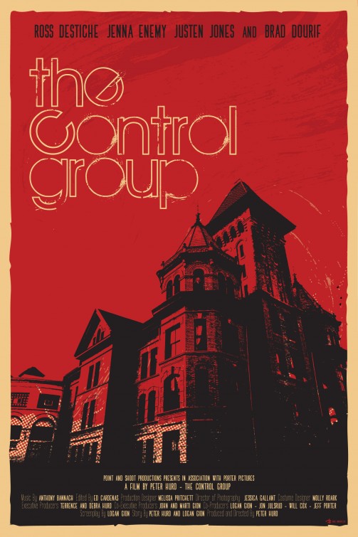 1000 piece jigsaw puzzle for the movie poster: The Control Group (2014)