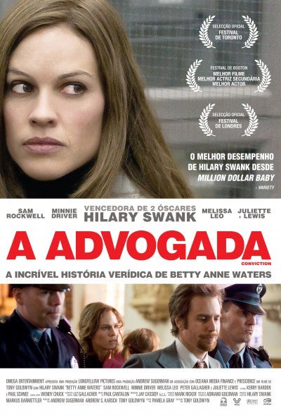 1000 piece jigsaw puzzle for the movie poster: Conviction (2010) ver5