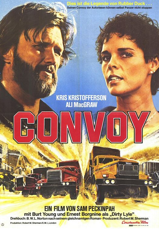 the movie poster: Convoy (1978) ver2