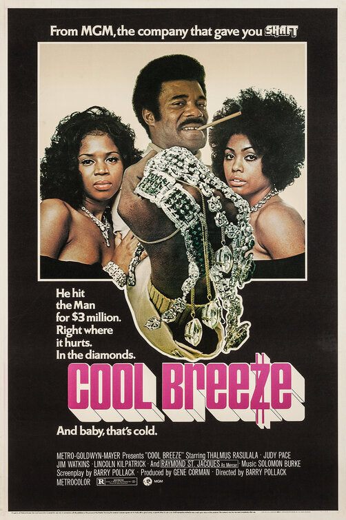 the movie poster: Cool Breeze (1972)