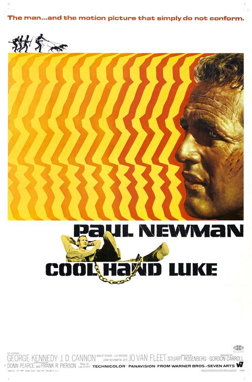 the movie poster: Cool Hand Luke (1967)