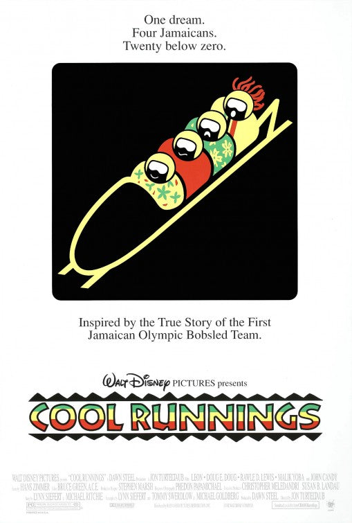 the movie poster: Cool Runnings (1993) ver1