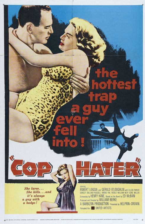 the movie poster: Cop Hater (1958)