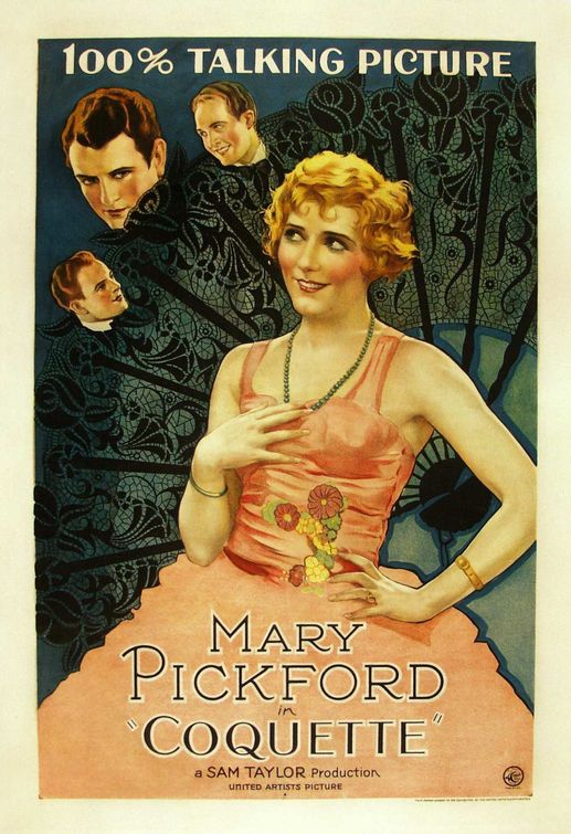 the movie poster: Coquette (1929)