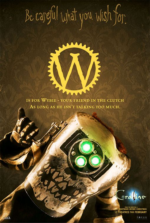 the movie poster: Coraline (2009) ver25