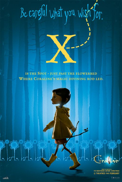 the movie poster: Coraline (2009) ver26