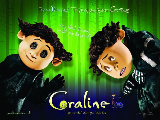 1000 piece jigsaw puzzle for the movie poster: Coraline (2009) ver32