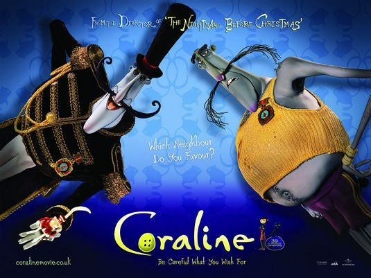1000 piece jigsaw puzzle for the movie poster: Coraline (2009) ver33