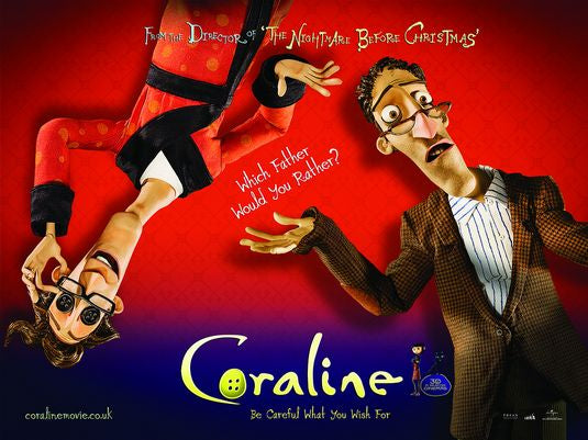 1000 piece jigsaw puzzle for the movie poster: Coraline (2009) ver34