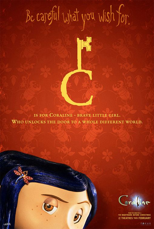 the movie poster: Coraline (2009) ver5