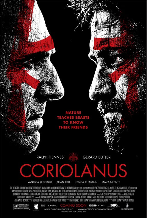 1000 piece jigsaw puzzle for the movie poster: Coriolanus (2011)
