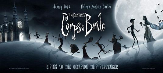 the movie poster: Corpse Bride (2005) ver2
