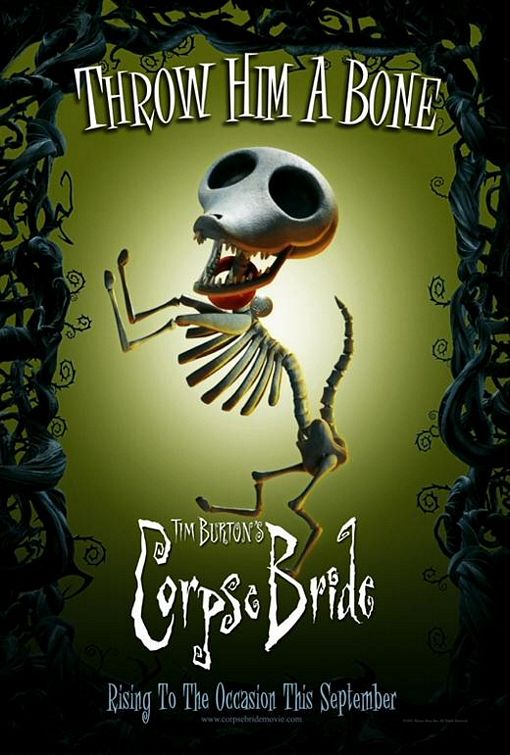 the movie poster: Corpse Bride (2005) ver7