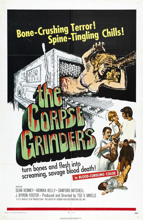 the movie poster: The Corpse Grinders (1972)
