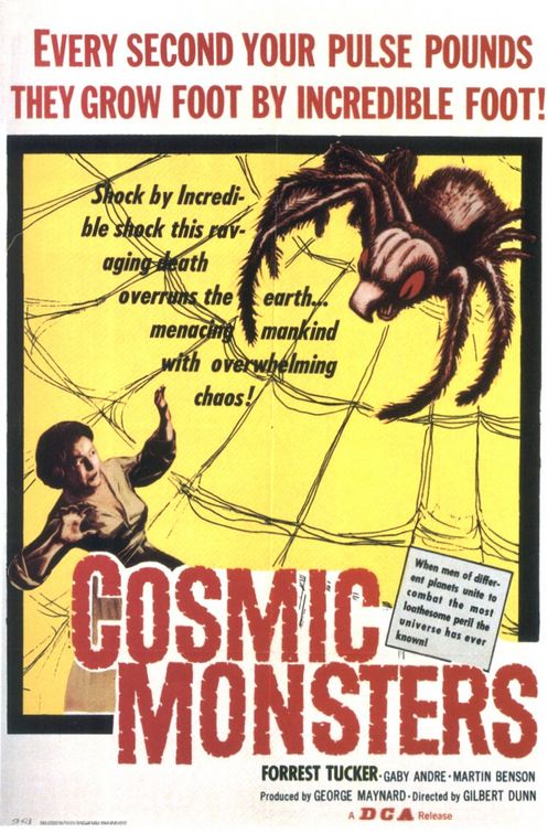 the movie poster: Cosmic Monsters (1958)