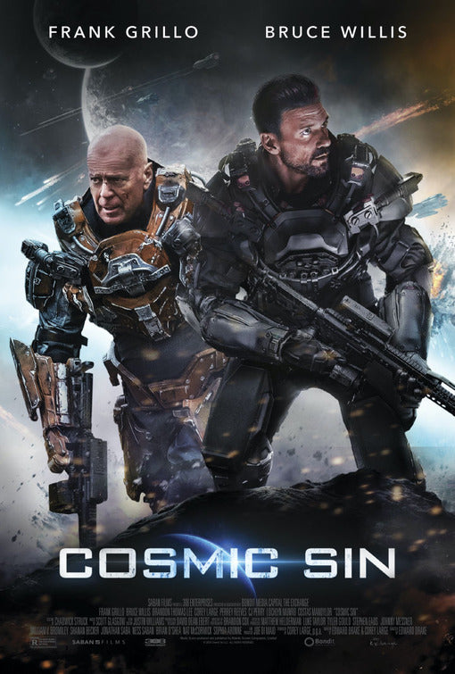 1000 piece jigsaw puzzle for the movie poster: Cosmic Sin (2021) ver2