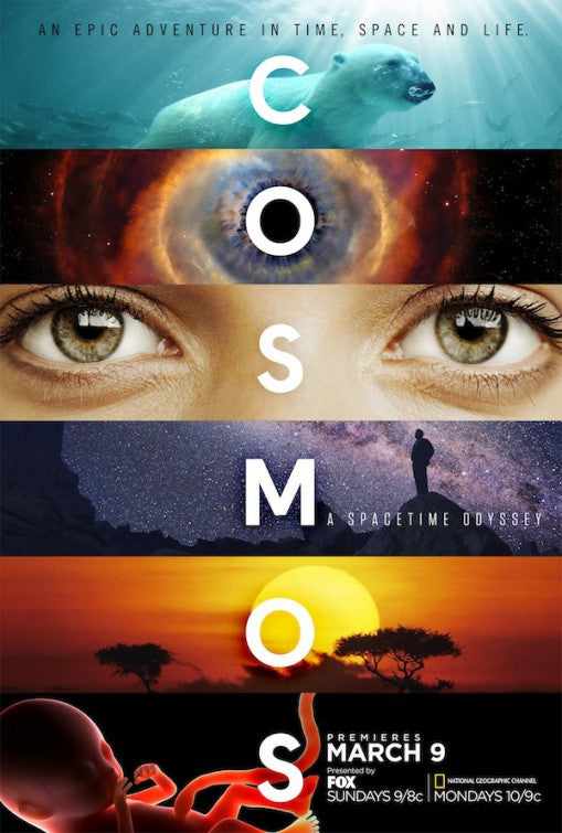 1000 piece jigsaw puzzle for tv poster: Cosmos: A SpaceTime Odyssey