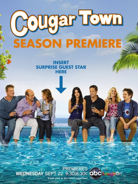 1000 piece jigsaw puzzle for tv poster: Cougar Town, ver2