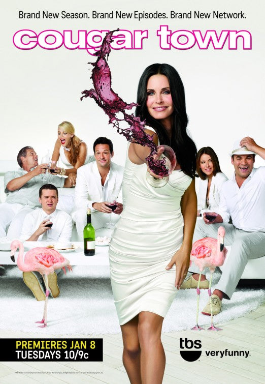 1000 piece jigsaw puzzle for tv poster: Cougar Town, ver4
