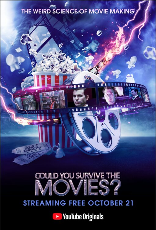 1000 piece jigsaw puzzle for tv poster: Could You Survive The Movies?