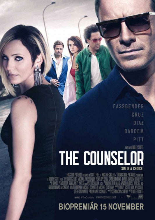 1000 piece jigsaw puzzle for the movie poster: The Counselor (2013) ver8