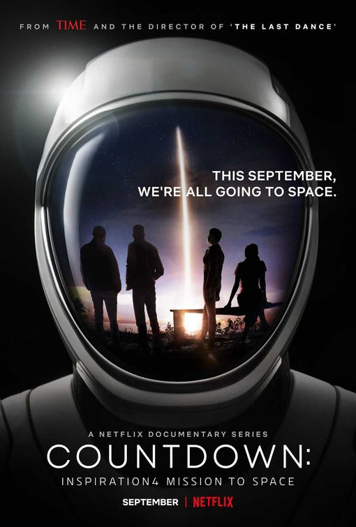 1000 piece jigsaw puzzle for tv poster: Countdown: Inspiration4 Mission to Space