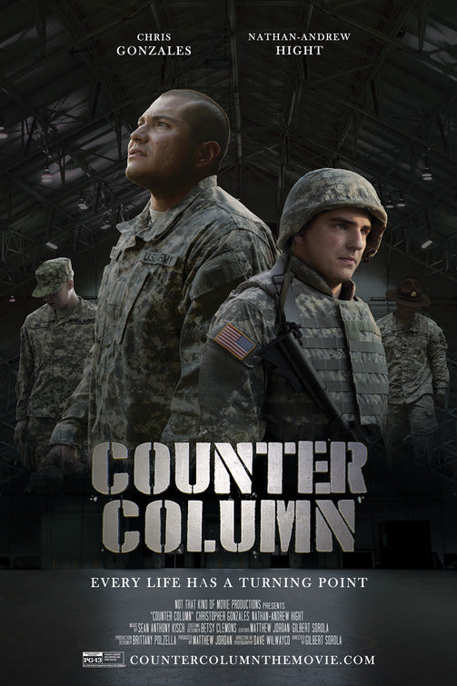 1000 piece jigsaw puzzle for the movie poster: Counter Column (2020)