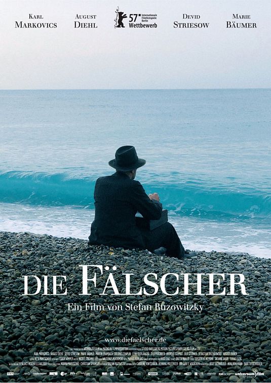 the movie poster: The Counterfeiters (2007) ver2