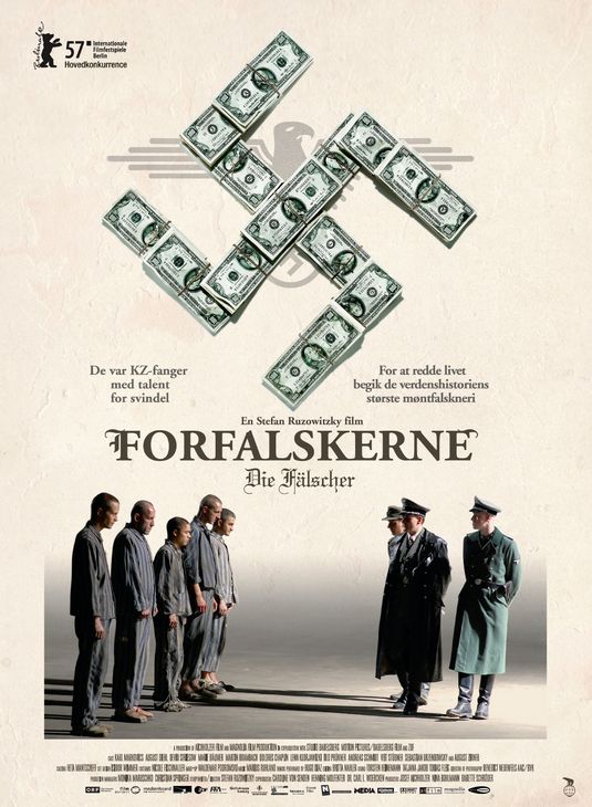 the movie poster: The Counterfeiters (2007) ver3