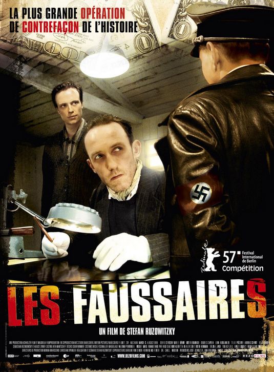the movie poster: The Counterfeiters (2007) ver6