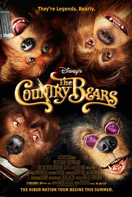 the movie poster: Country Bears (2002)
