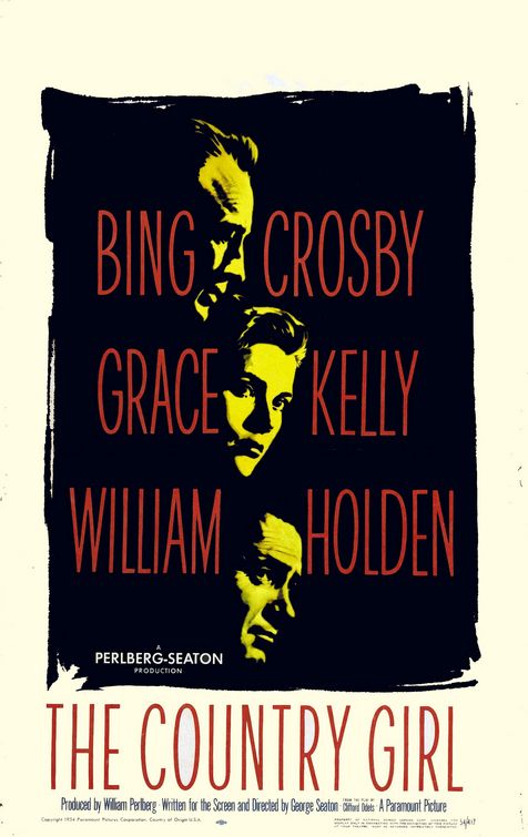 the movie poster: The Country Girl (1954)