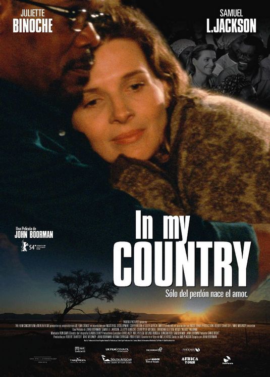 the movie poster: Country of my Skull (aka In My Country) (2004) ver2