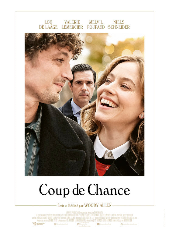1000 piece jigsaw puzzle for the movie poster: Coup de chance (2023)