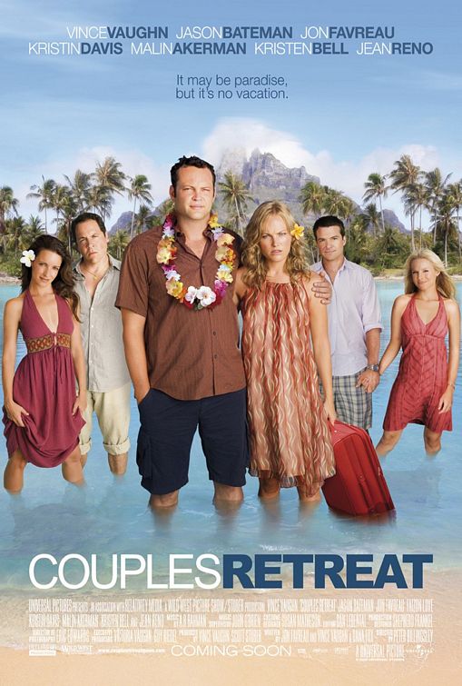1000 piece jigsaw puzzle for the movie poster: Couples Retreat (2009) ver2