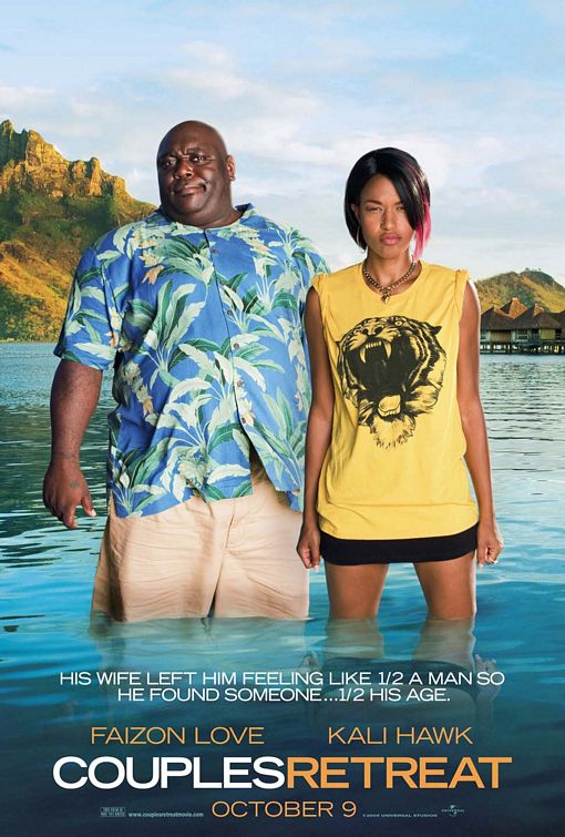 1000 piece jigsaw puzzle for the movie poster: Couples Retreat (2009) ver6