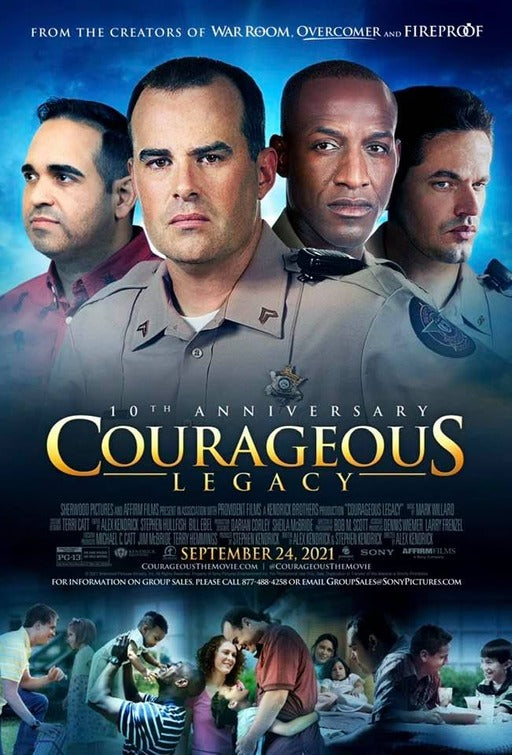 1000 piece jigsaw puzzle for the movie poster: Courageous (2011) ver2