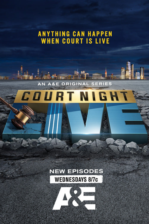 1000 piece jigsaw puzzle for tv poster: Court Night Live