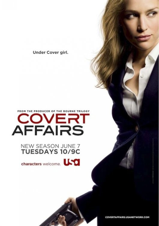 1000 piece jigsaw puzzle for tv poster: Covert Affairs, ver2